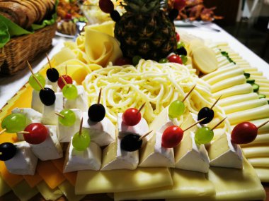 Peynir koleksiyonu çok güzel bir yemek geçmişi.