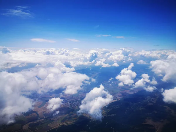 ブルガリアから飛行機で — ストック写真