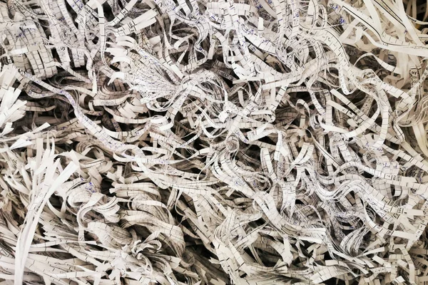 Shredding paper texture — Stock Photo, Image