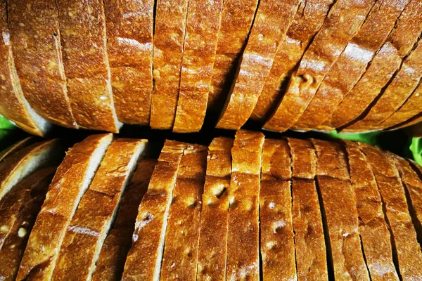 Нарезанный чешский хлеб — стоковое фото
