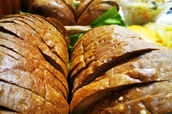 Rebanadas de pan checo — Foto de Stock