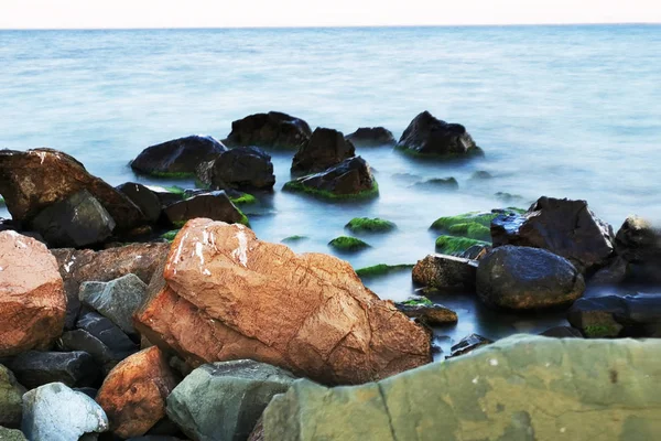 Mar Negro búlgaro na aldeia de Ravda — Fotografia de Stock