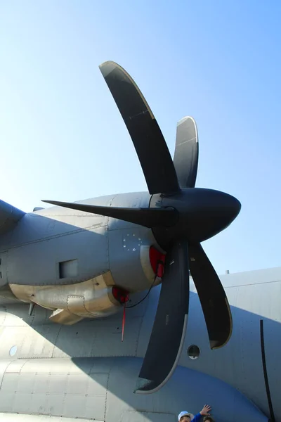 Detail Van Lucht Vechter Als Mooie Technologie Achtergrond — Stockfoto