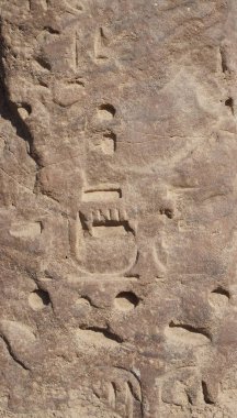 Mısır 'dan gelen hiyerogliflerin dokusu çok güzel bir arka plan.