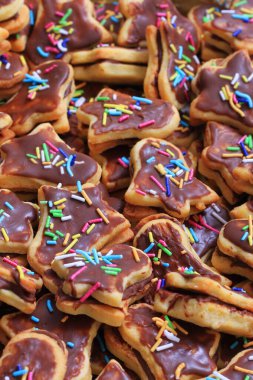 Noel kurabiyeleri dokusu çok hoş bir arka plan.