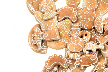 Noel zencefilli çörek dokusu çok güzel bir arka plan.