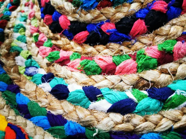 Recyklovat Barvu Textury Tkaniny Jako Pěkné Pozadí — Stock fotografie