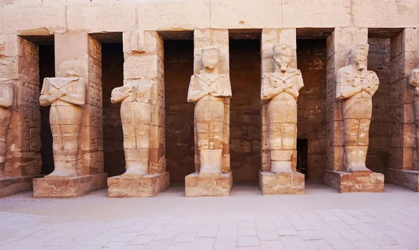 Gran Salón Hipóstilo Los Templos Karnak Egipto —  Fotos de Stock