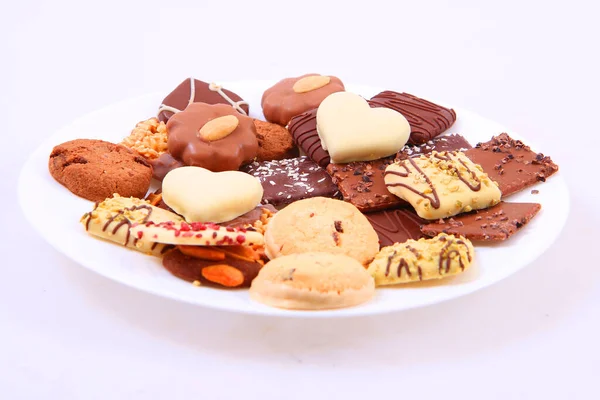 Jul Cookies Struktur Som Mycket Trevlig Bakgrund — Stockfoto