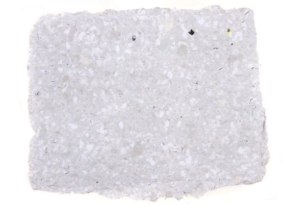 Beyaz Zemin Üzerinde Izole Eski Kağıt Haber Yapımı Kağıt Dokusu — Stok fotoğraf