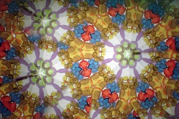 Kaleidoscope Color Glass Easy Texture — Stock Photo, Image
