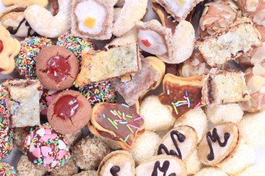 Noel kurabiyeleri dokusu çok hoş bir arka plan.