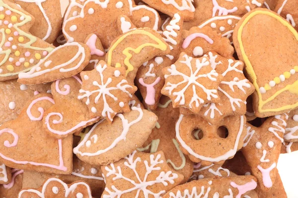 Kerstmis Peperkoek Textuur Als Zeer Mooie Achtergrond — Stockfoto