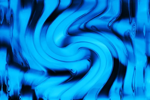 Abstracte Watertextuur Als Eenvoudige Blauwe Achtergrond — Stockfoto