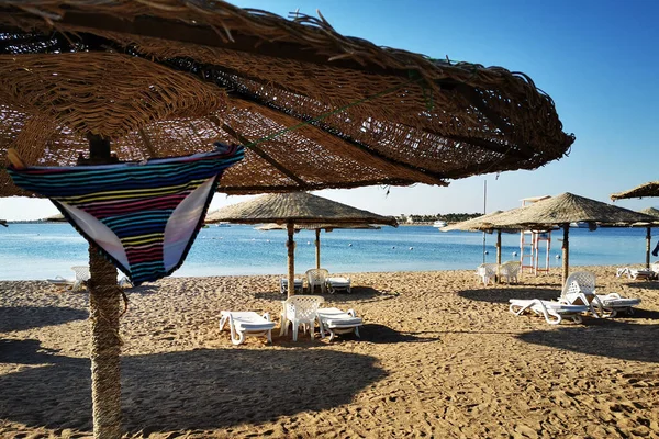 Praia Egito Como Fundo Muito Agradável — Fotografia de Stock