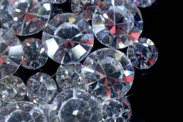 Textura Diamantes Plástico Como Fundo Luxo Muito Agradável — Fotografia de Stock