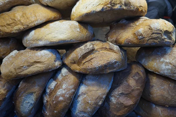 Vers Brood Textuur Als Zeer Mooie Gastronomische Achtergrond — Stockfoto