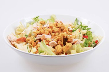 Gurme Ceasar salatası çok güzel bir arka plan.