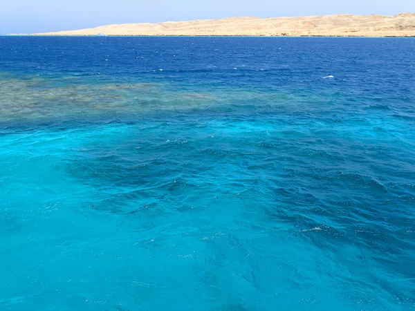 View Sea Boat Egypt Red Sea — Stock Photo, Image