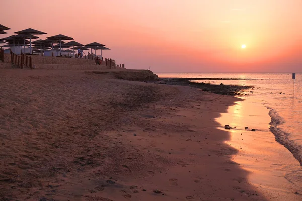 Sonnenuntergang Ägypten Als Schöner Hintergrund — Stockfoto