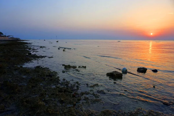 Tramonto Egida Come Sfondo Bello — Foto Stock