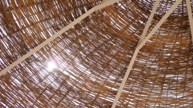 Doğal şemsiye dokusu çok güzel bir arka plan.