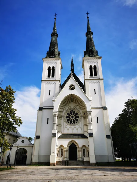 old church tower from Ostrava-privoz, czech republic