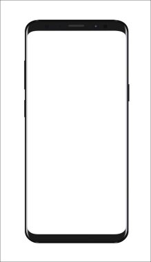modern smartphone vektör eps 10