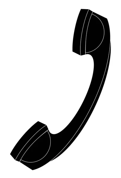 Εικονίδιο Τηλεφώνου Που Απομονώνονται Λευκό Φόντο Διανυσματικών Eps — Διανυσματικό Αρχείο