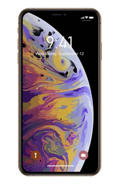 Yeni gerçekçi cep telefonu akıllı telefon Apple iPhone Xs Max altın