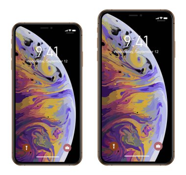Yeni gerçekçi cep telefonu akıllı telefon Apple iPhone Xs, Xs Max altın