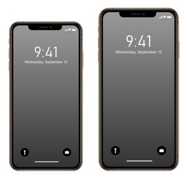 Yeni gerçekçi cep telefonu akıllı telefon Apple iPhone Xs, Xs Max altın