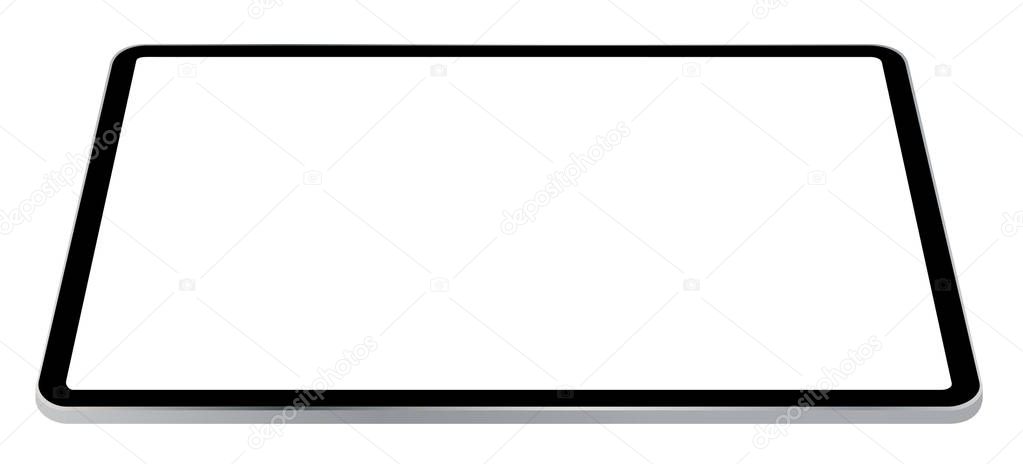 Business Tablet IPad Pro 12,9 style on white background vector eps 10