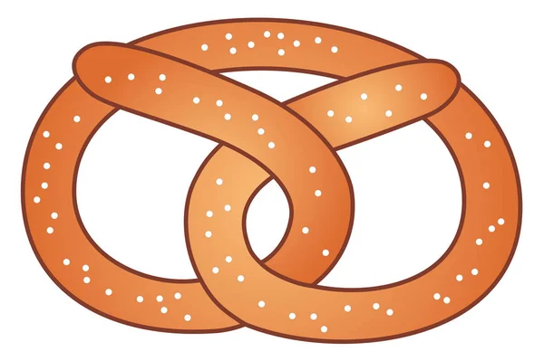 Sal Pretzel Icono Del Vector Eps — Archivo Imágenes Vectoriales