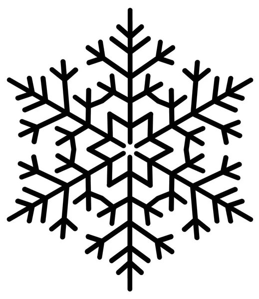 Παγωμένη Snowflake Διανυσματικών Eps — Διανυσματικό Αρχείο
