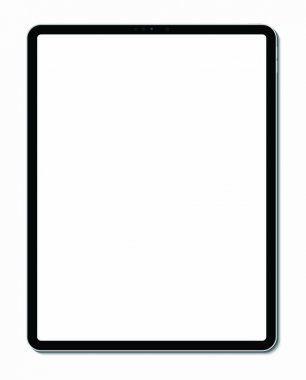mockup vektör eps 10 için boş bilgisayar tablet