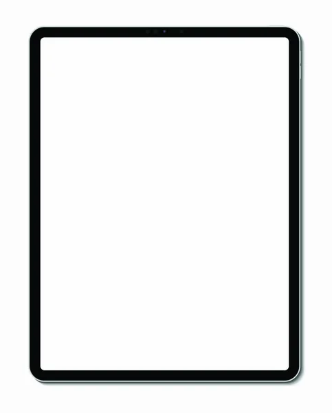 Blank Computer Tablet Mockup Vector Eps — Stock Vector