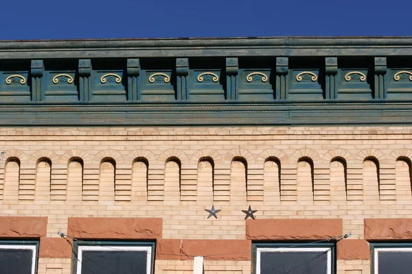 Vintage Building Ornamental Detail — Stock Photo, Image