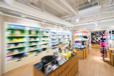 Süpermarket koridor, Hareket Bulanıklığı