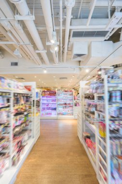 Süpermarket koridor, Hareket Bulanıklığı