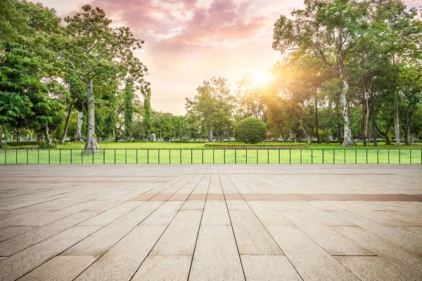 Piattaforma Panoramica Parco Tramonto — Foto Stock