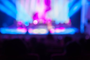 Konser Haritayı bulanıklık ışık