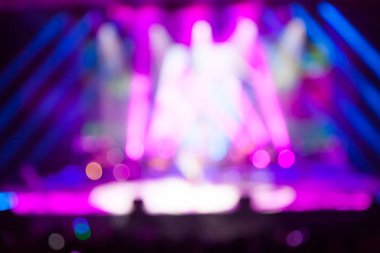 Konser Haritayı bulanıklık ışık