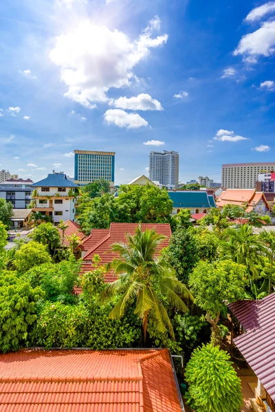 Chiang Mai Città Con Cielo Blu Pianta Verde — Foto Stock
