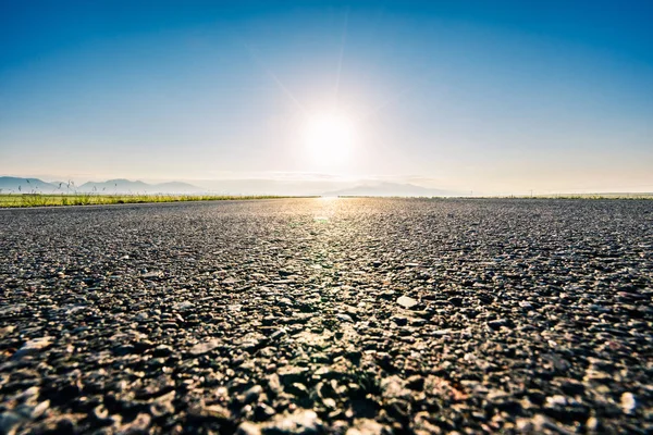 Weg Grasland China — Stockfoto