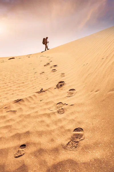 Escursioni Nel Deserto Nello Xinjiang — Foto Stock