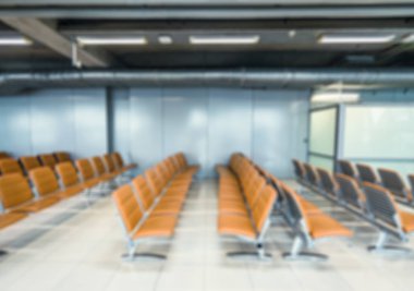 Havaalanı Terminal, bulanıklık arka plan