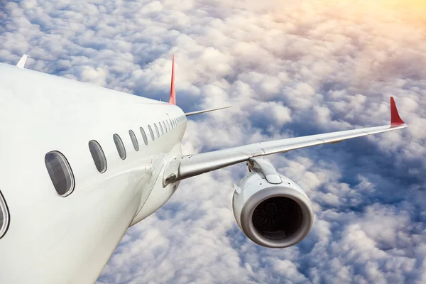 Plane Clouds — Stock Photo, Image