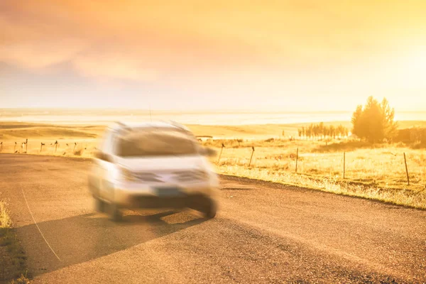 Carro Modo Velocidade — Fotografia de Stock