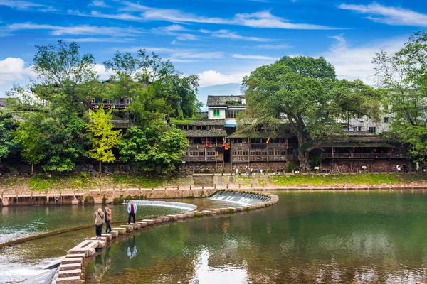 Old city in Sichuan china — Stock Photo, Image